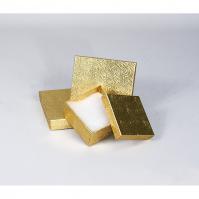 Cotton Filled Box(Swirl-Gold)-6 1/8